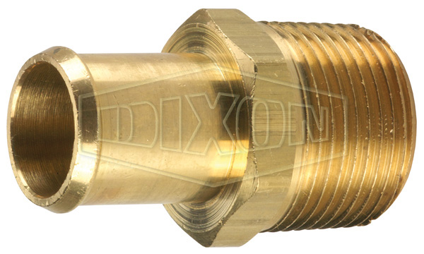 Male NPTF x Beaded Hose Barb